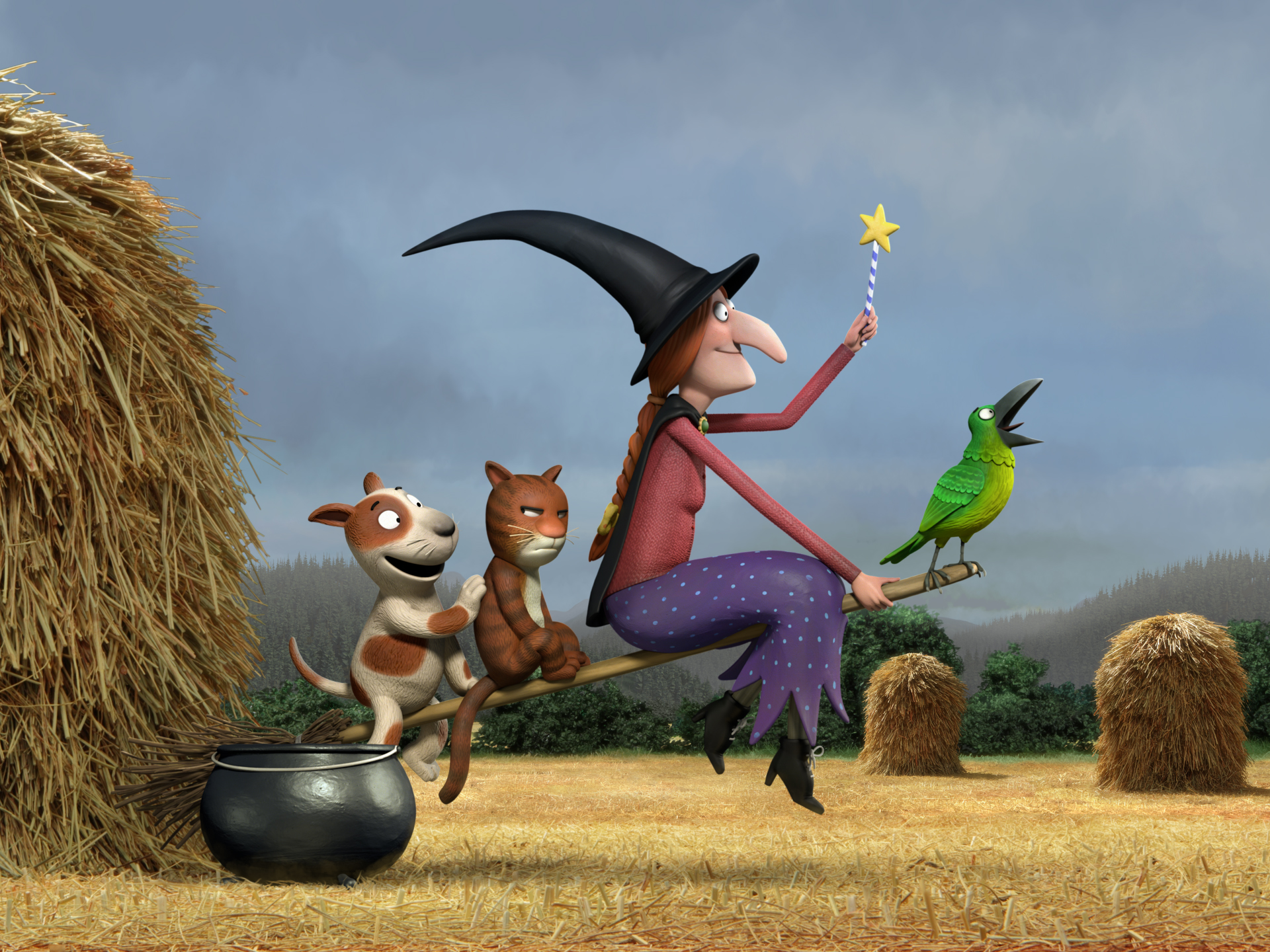Room on the broom, by Julia Donaldson and Axel Scheffler. and now a movie by Magic Light Pictures, helps our third culture kids work through the question of where they fit in.